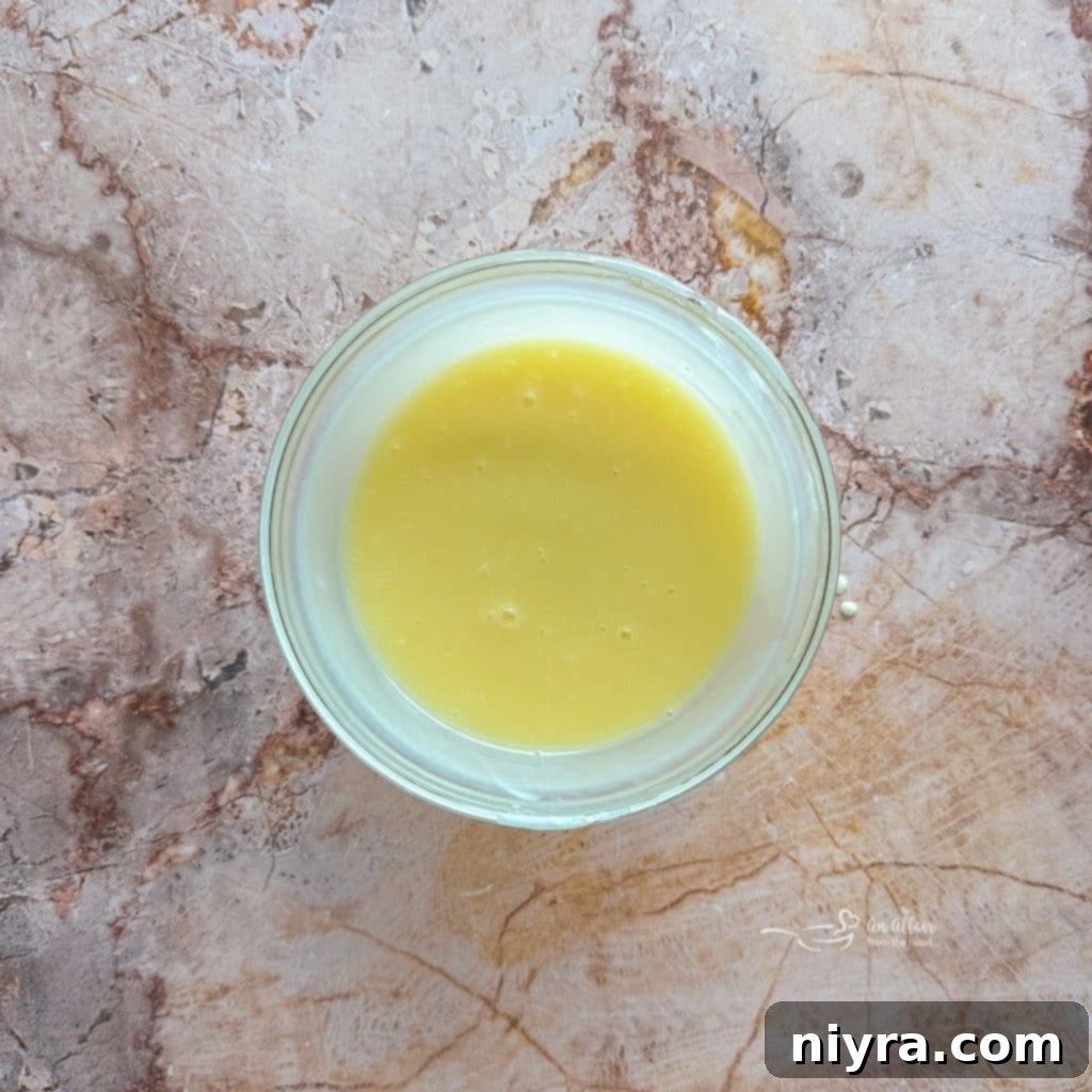 Close-up of chopped cashews, ready to be added to the chicken salad.