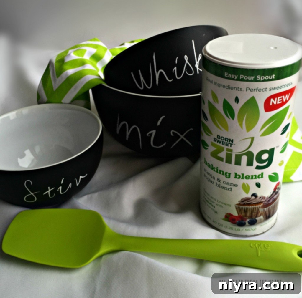 Zing Baking Blend, a key ingredient for healthier baking