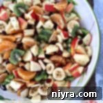 Pinterest graphic: Winter Fruit Salad with Lemon-Chia Dressing - An Affair from the Heart