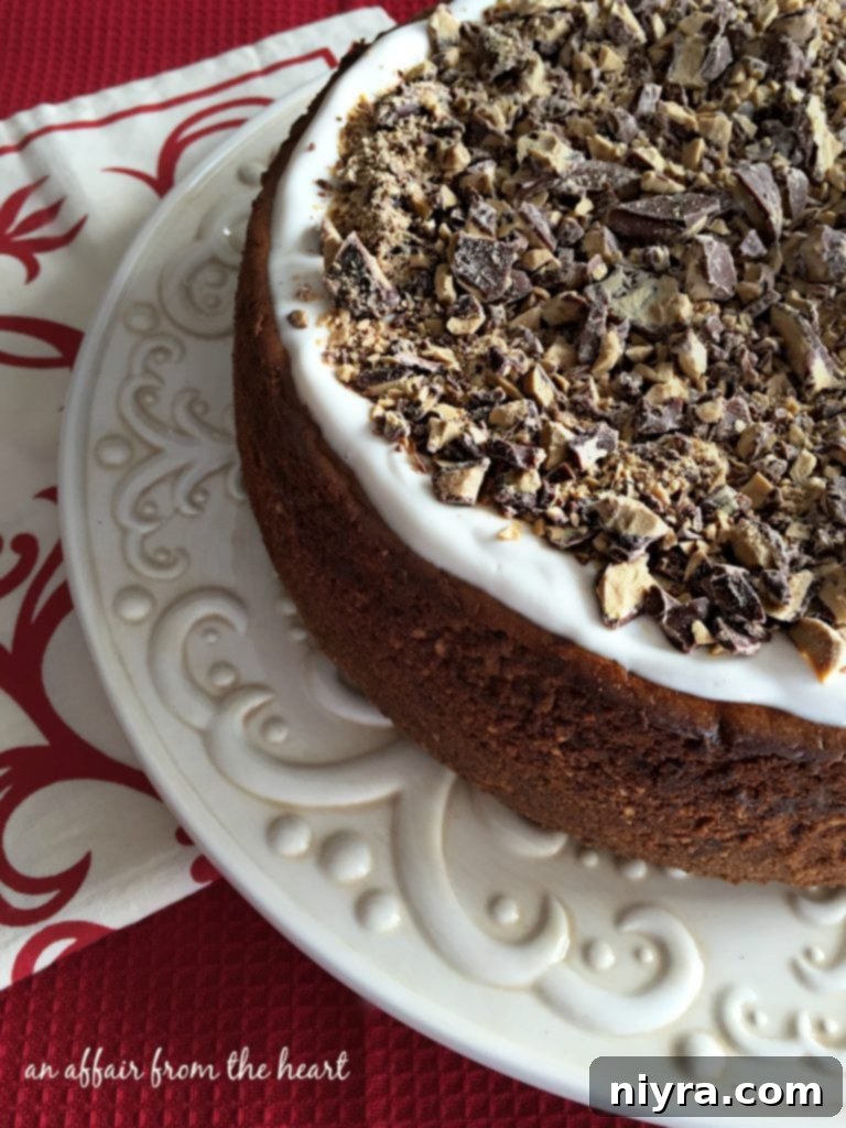 Coffee Toffee Cheesecake