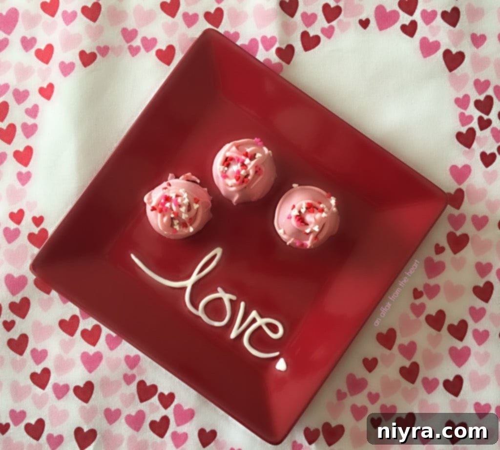 Delicious homemade Oreo Truffles arranged on a plate