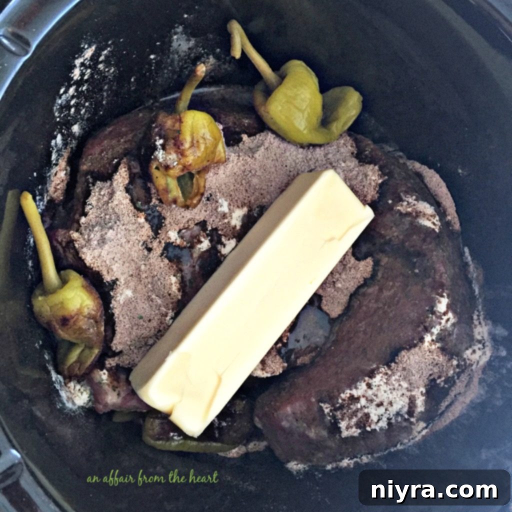 Mississippi Pot Roast 3 Mississippi Crock Pot Roast - An Affair from the Heart