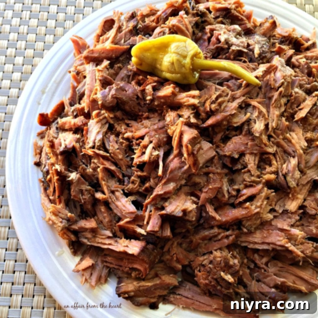 Mississippi Pot Roast 5 Mississippi Crock Pot Roast - An Affair from the Heart