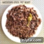 Mississippi Pot Roast 7 Mississippi Crock Pot Roast on a white plate