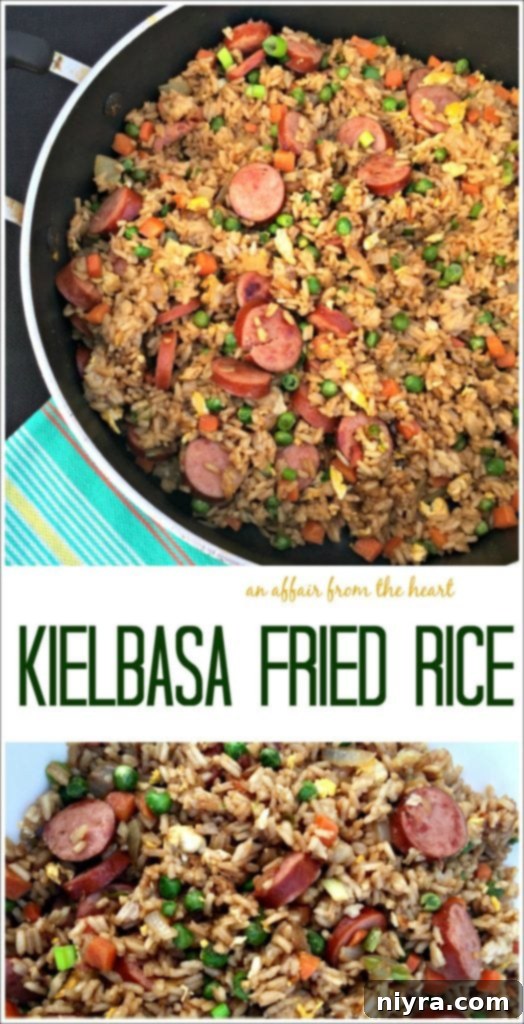 Kielbasa Fried Rice - An Affair from the Heart