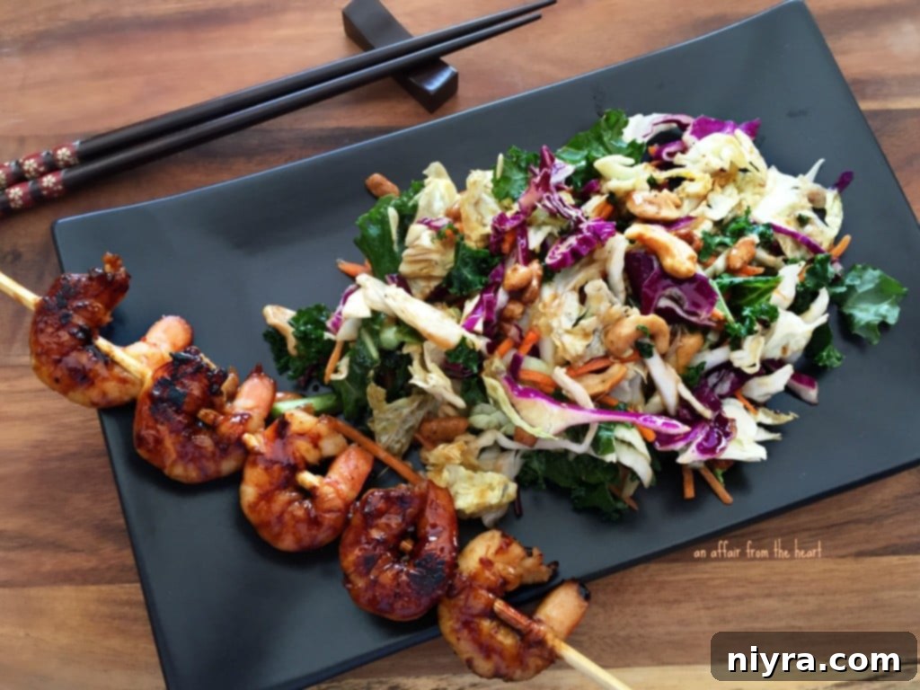 Sweet Heat Asian Grilled Shrimp