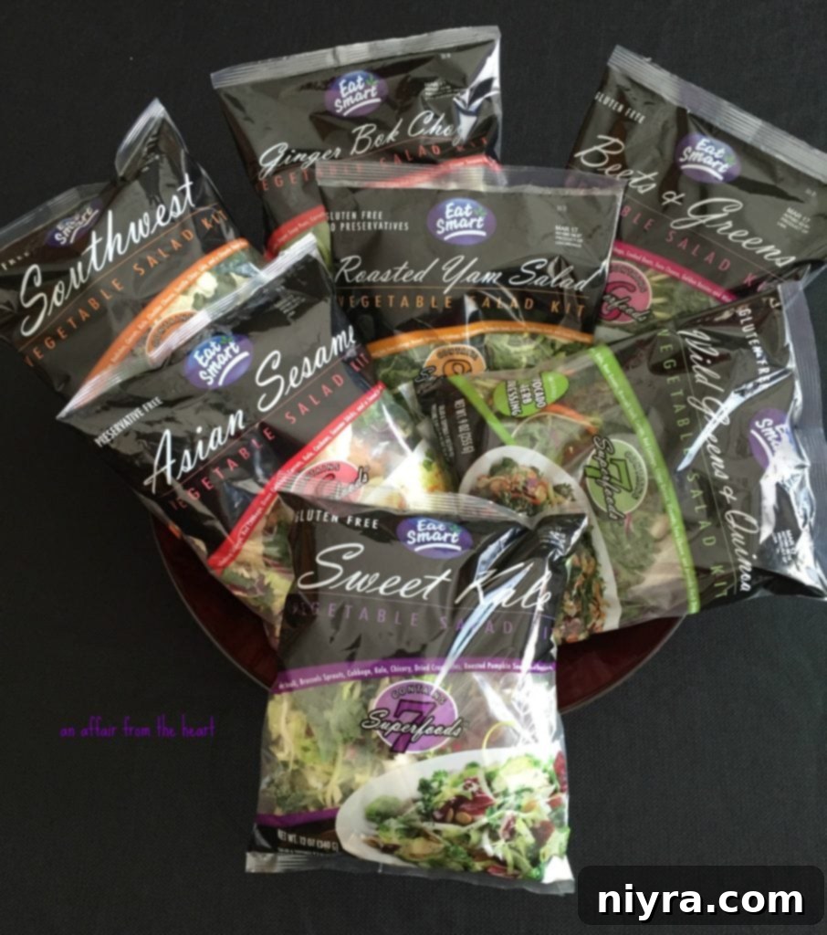 Eat Smart Gourmet Vegetable Salad Kits