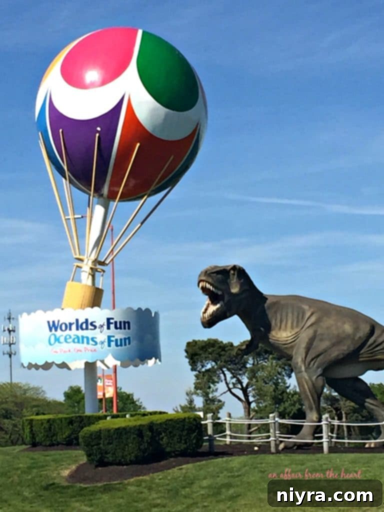 Grill Obsession 3 Entrance to Worlds of Fun amusement park