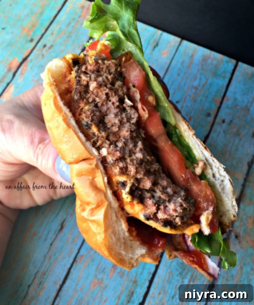 Crafting the Perfect Burger 11 The BEST Burger - Inside