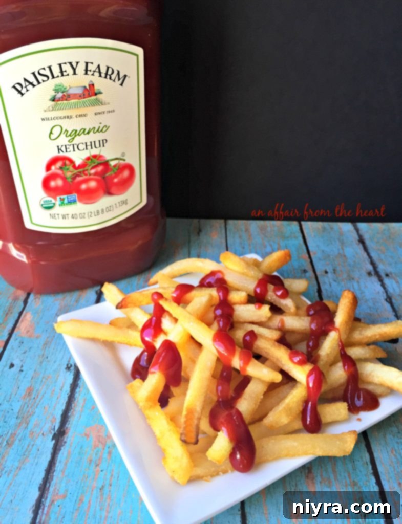 Crafting the Perfect Burger 9 Paisley Farms Organic Ketchup