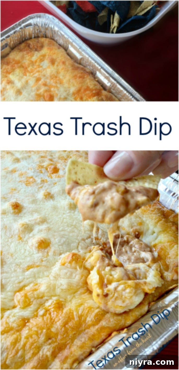 Texas Trash Dip An Affair from the Heart