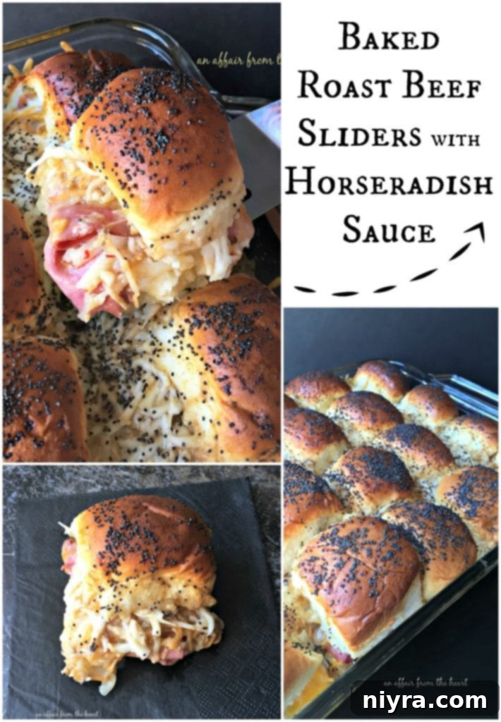 Zesty Horseradish Roast Beef Sliders 5 Baked Roast Beef Sliders - A Family Favorite