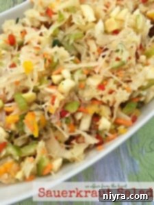 Fresh and vibrant Sauerkraut Salad