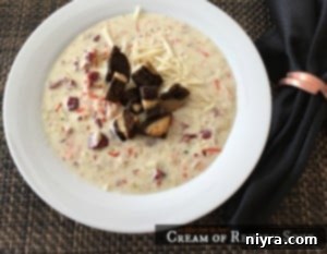 Rich and creamy Cream of Reuben Soup
