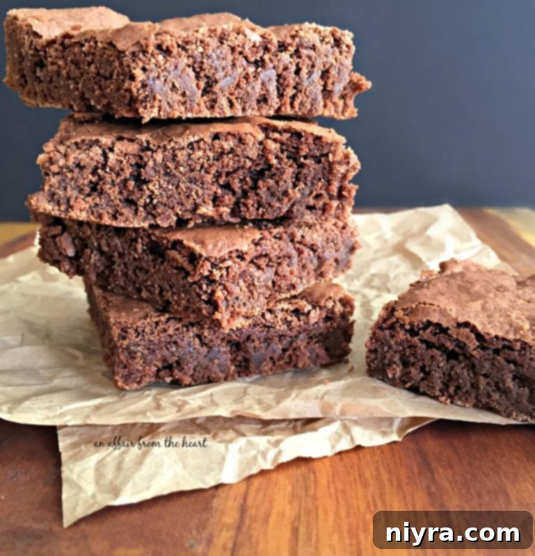 Old Fashioned Brownies – Rich, Fudgy, and Classic