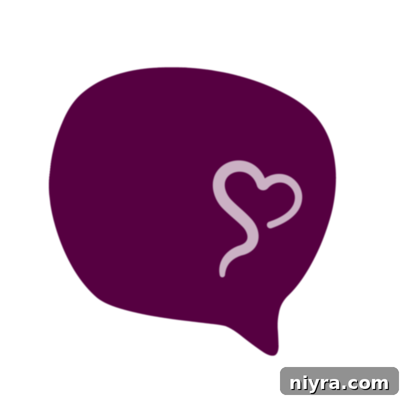 Velvet Chocolate Macaroon Hidden Gem Cake 7 Comment bubble icon representing customer feedback and testimonials