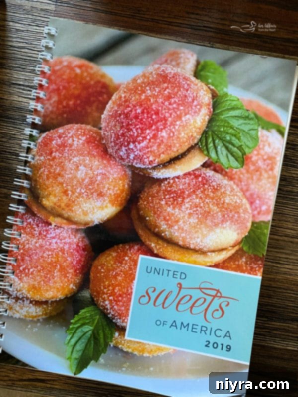 Planner page featuring United Sweets of America 2019