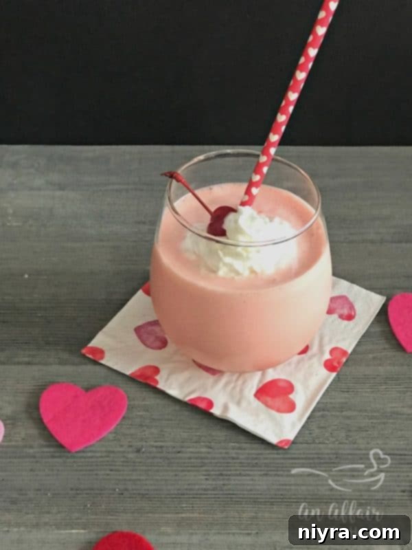 Love's Sweetest Offering 3 Pink Squirrel Cocktail