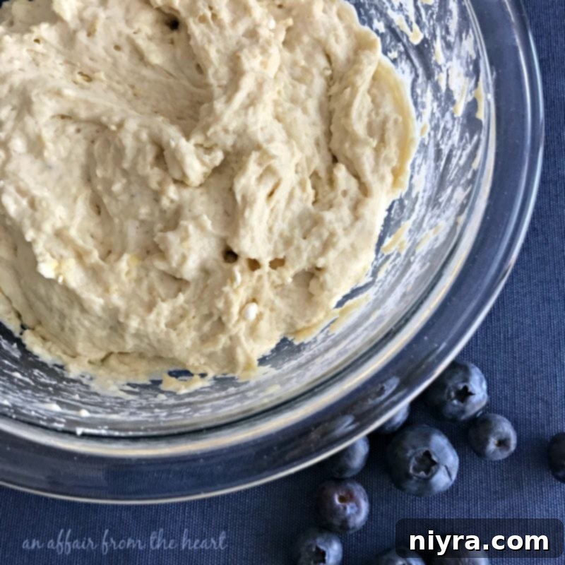 Blueberry Streusel Dessert Pizza
