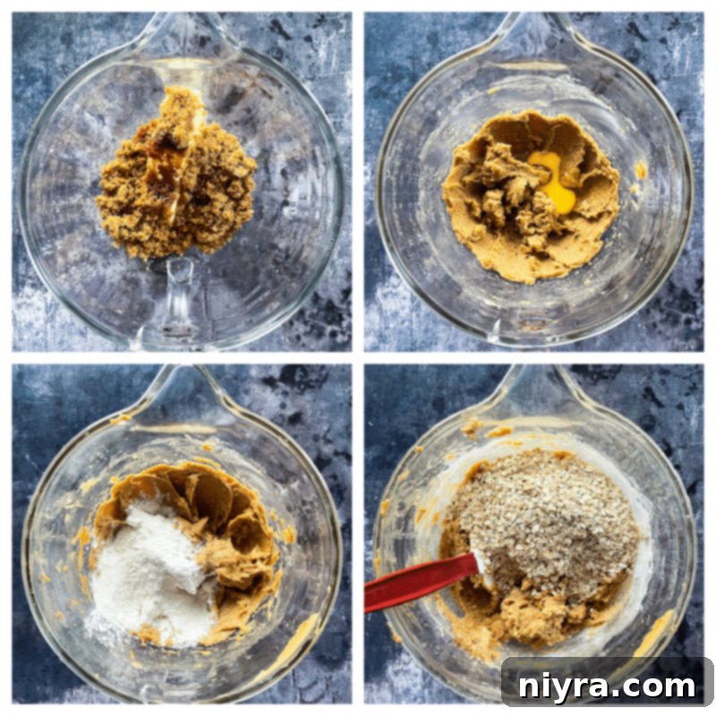 Preparing the baking pan by lining it with foil