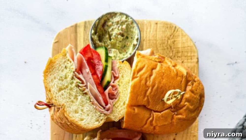 Loaded Bacon Veggie Sandwich Spread 3 Close-up of creamy Bacon Veggie Sandwich Spread