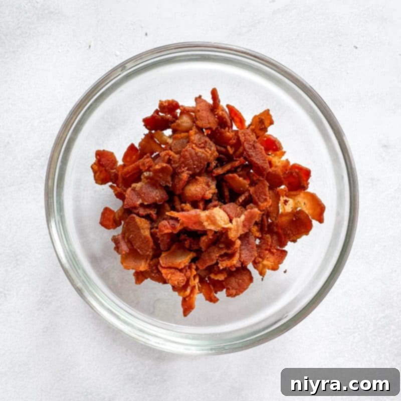 Loaded Bacon Veggie Sandwich Spread 4 Bacon Veggie Sandwich Spread served on crackers