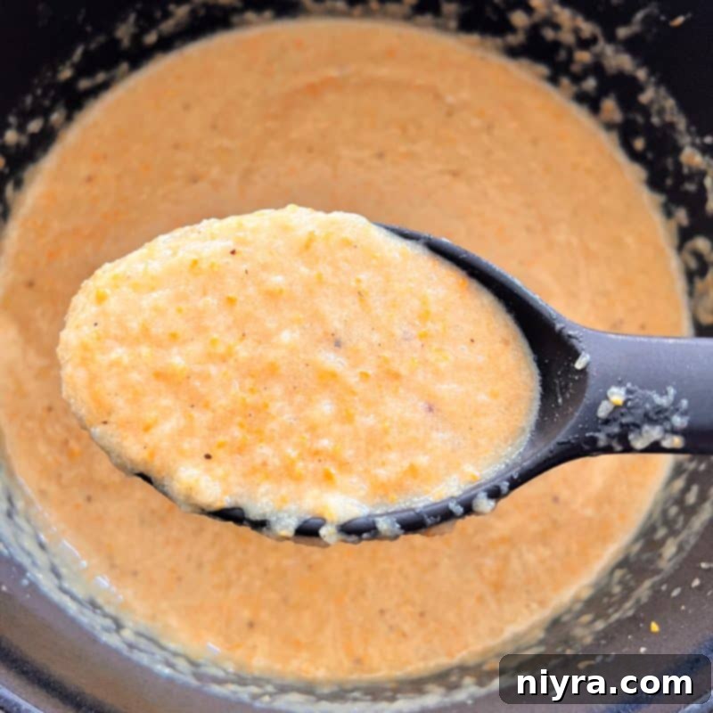A close-up of a bowl of French Sauerkraut Soup, ready to be enjoyed.