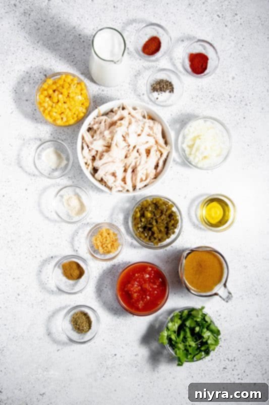 A large pot of Mexican Style Leftover Turkey Soup simmering on the stove.