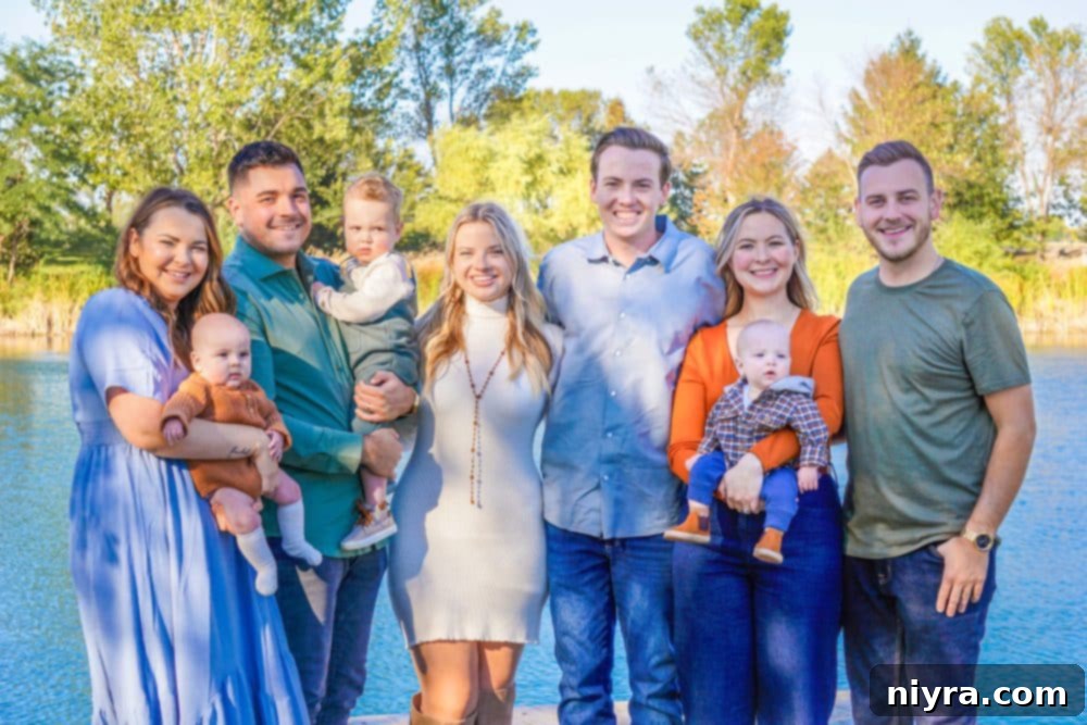 Our loving family gatherings Happy family group photo