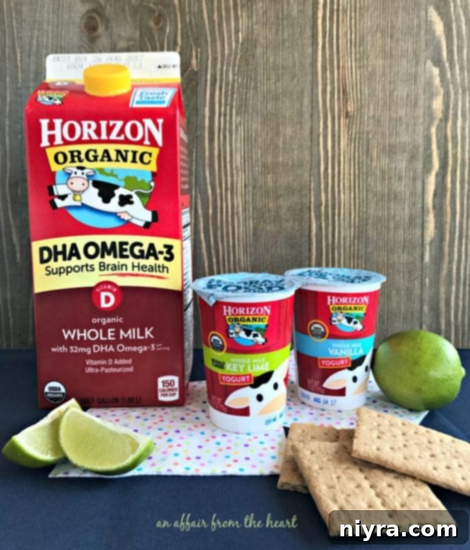Horizon Organic milk and yogurt products