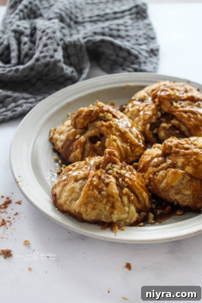 Spiced Rum Caramel Apple Dumplings 8 Apple dumpling filling with cinnamon and butter