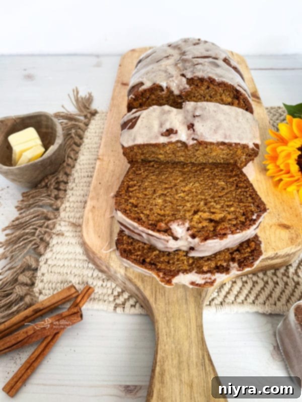 Pumpkin Zucchini Crumble Loaf 19 Pumpkin Bread slice