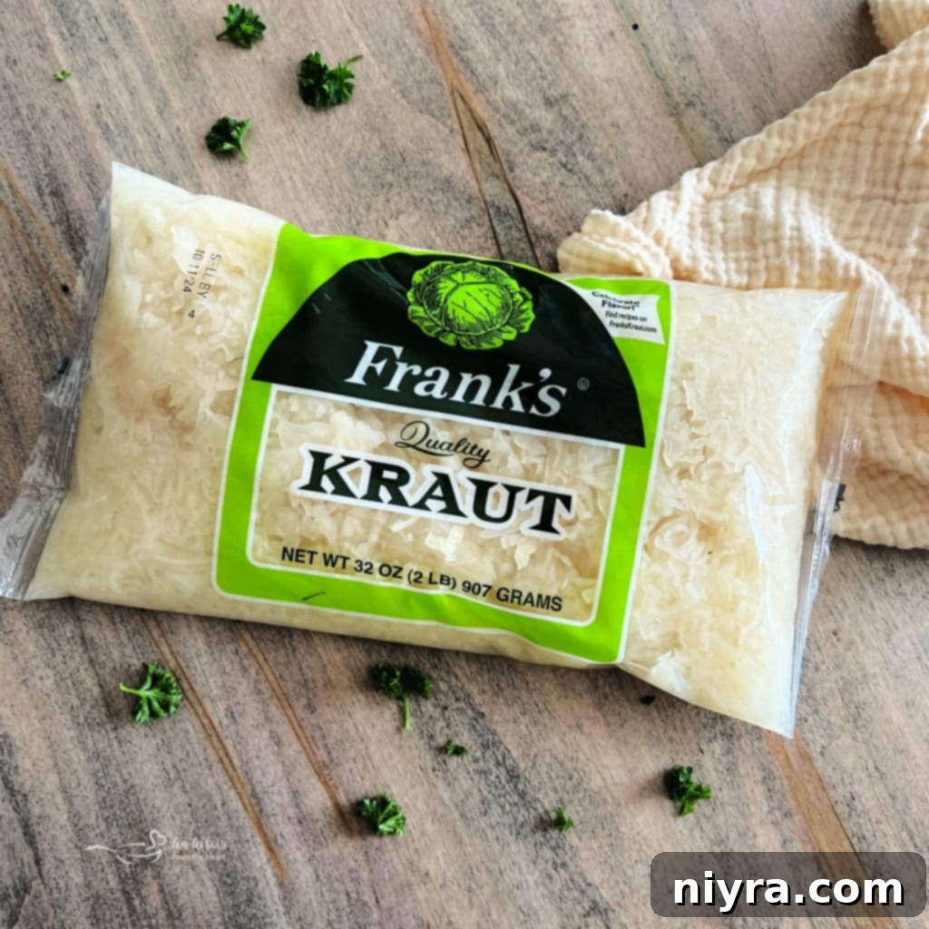package of Frank's Kraut