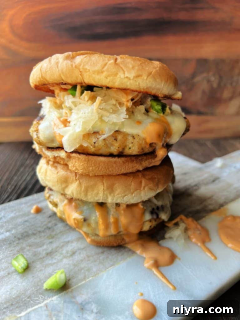 Ingredients for Turkey Reuben Burger laid out on a table before mixing.