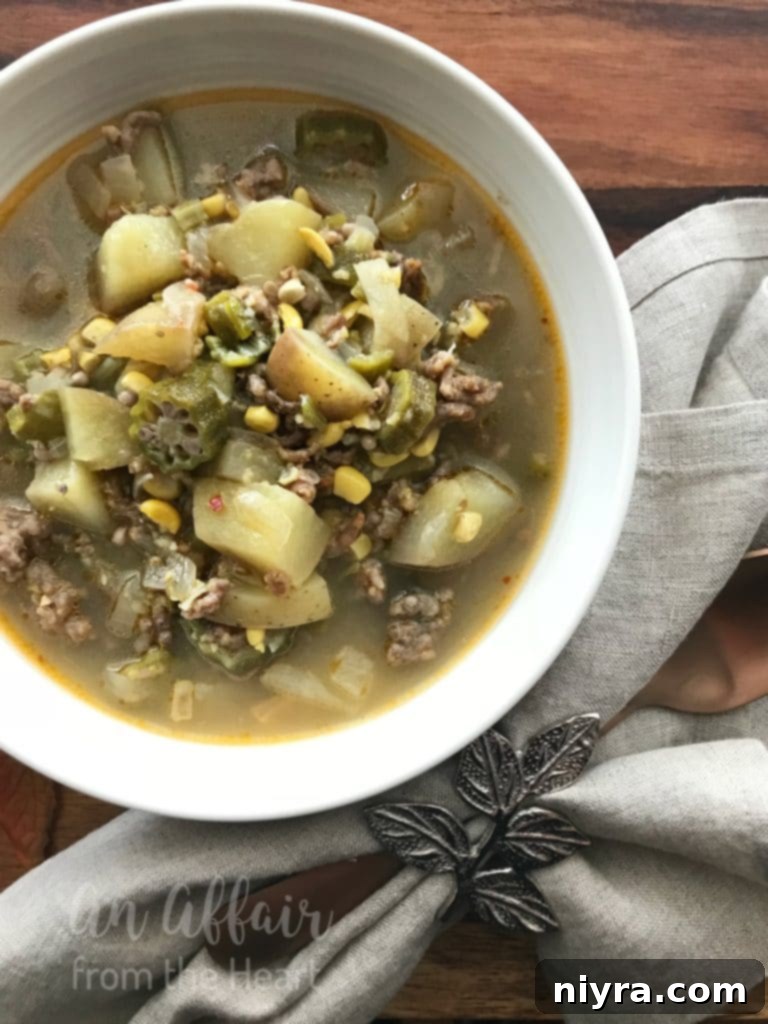 Hearty Rustic Harvest Stew for Fall