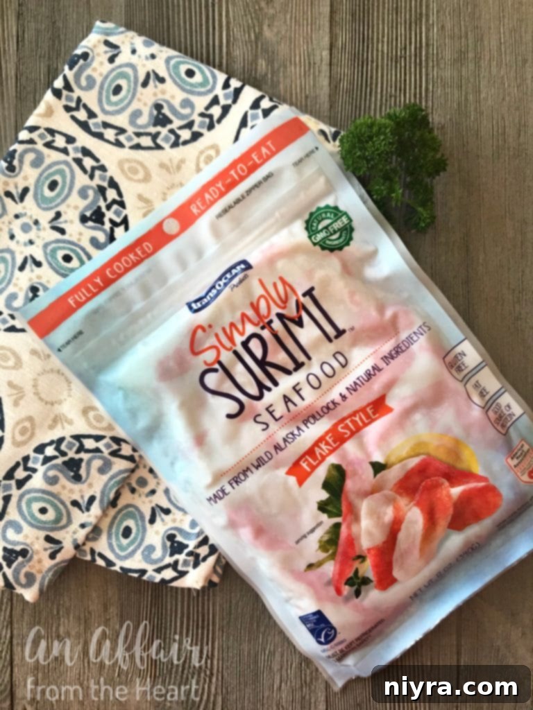 Tray of Surimi Seafood Stuffed Mushrooms ready to bake