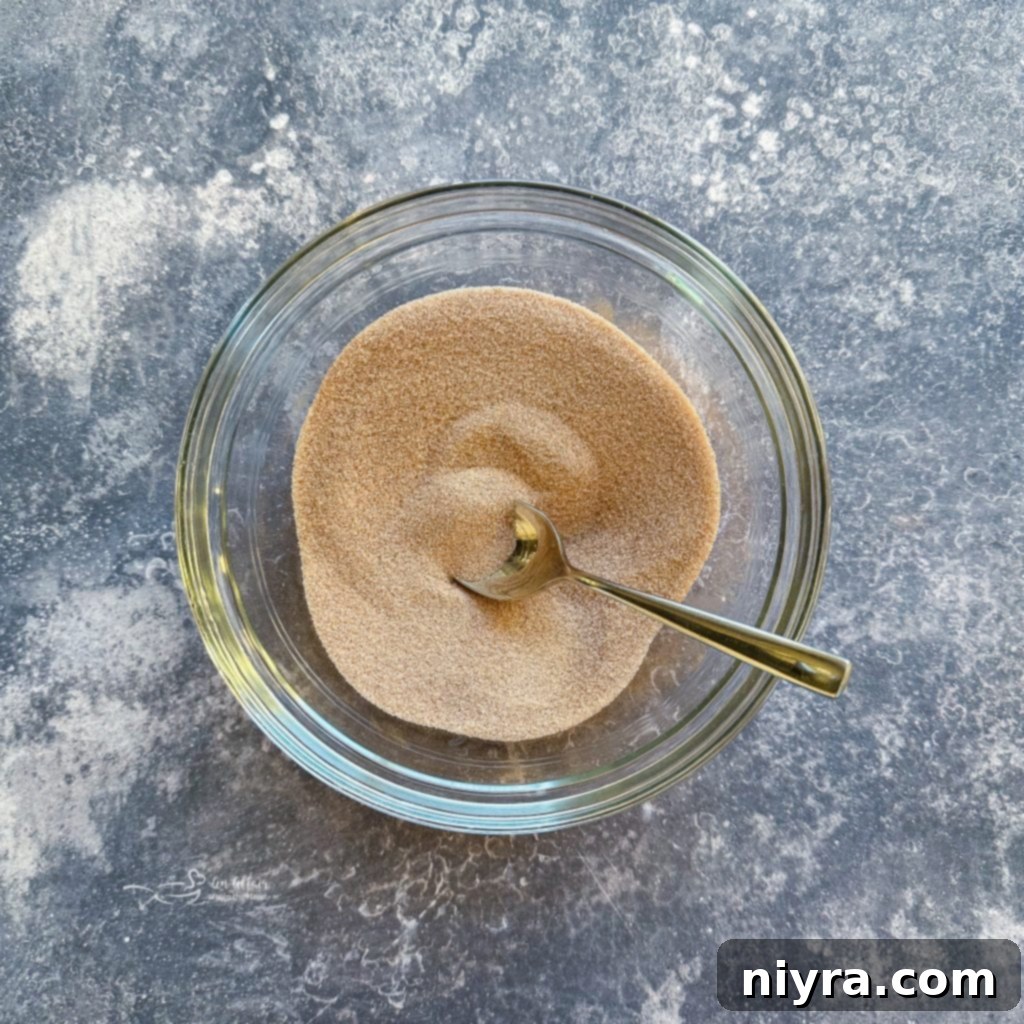 Easy Air Fryer Biscuit Donuts 7 Air fryer basket preheating