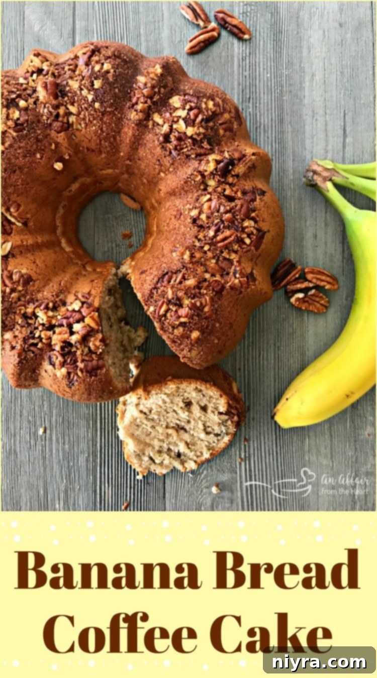 Banana Bread Coffee Cake by An Affair from the Heart