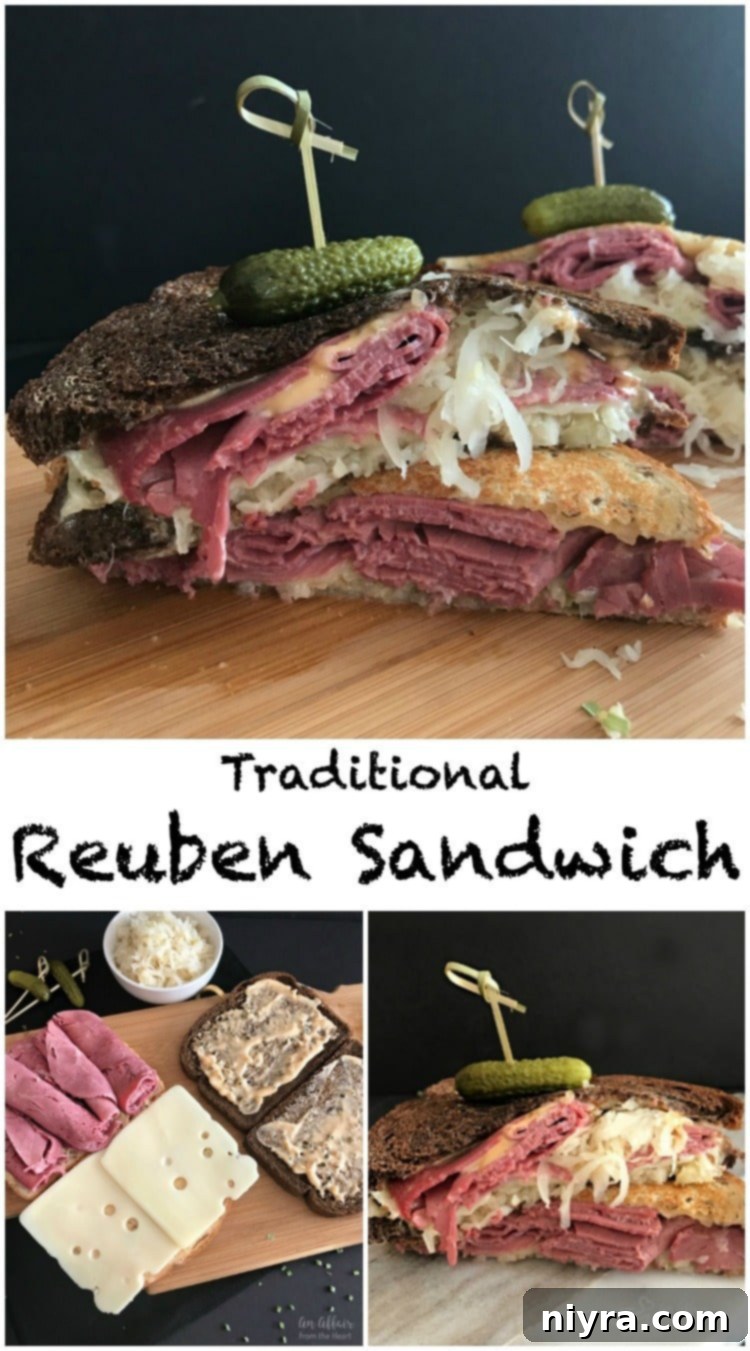 Authentic Reuben Sandwich 20 Reuben Sandwich - An Affair from the Heart brand image