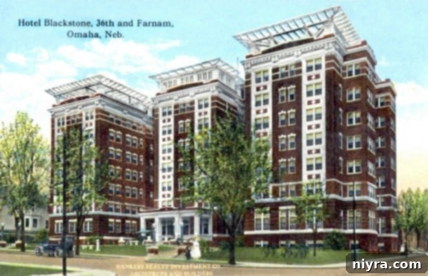 Authentic Reuben Sandwich 5 The historic Blackstone Hotel in Omaha, Nebraska