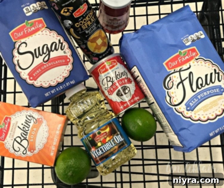 Sweet-Tart Cherry Lime Baked Donuts 5 Cherry Limeade Baked Donuts with 'Our Family' brand ingredients from Family Fare.