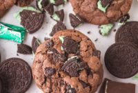 Chocolate Mint Dream Oreos