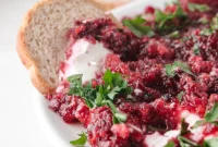 Cranberry-Jalapeno Cream Cheese DipFestive Cranberry Kick Dip