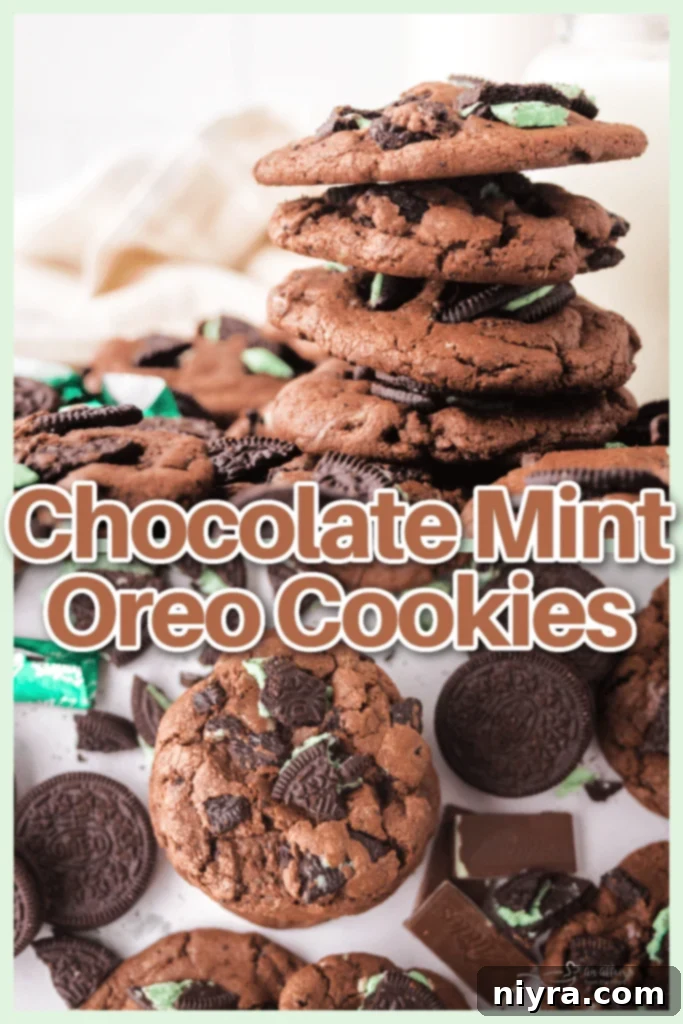 Storing Chocolate Mint Oreo Cookies