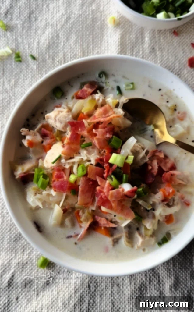 Slow Cooker Chicken and Sauerkraut Comfort Soup 13 Adding Roux and Sour Cream to the Slow Cooker