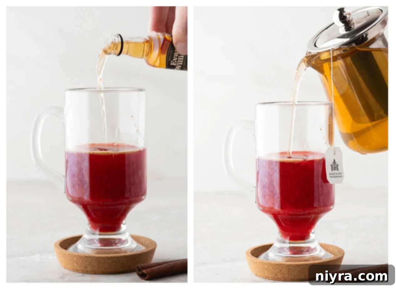 Raspberry Hot Toddy: A Soothing Cold Remedy 10 Stirring Raspberry Puree into Hot Toddy