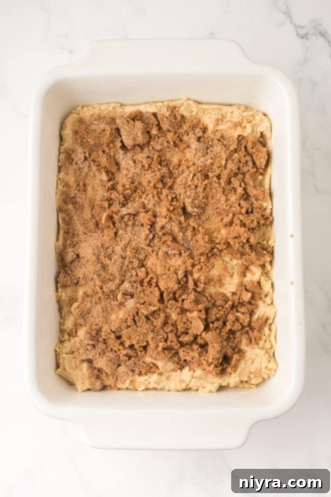 Pressing Dough into Baking Pan for Pop Tart Bars