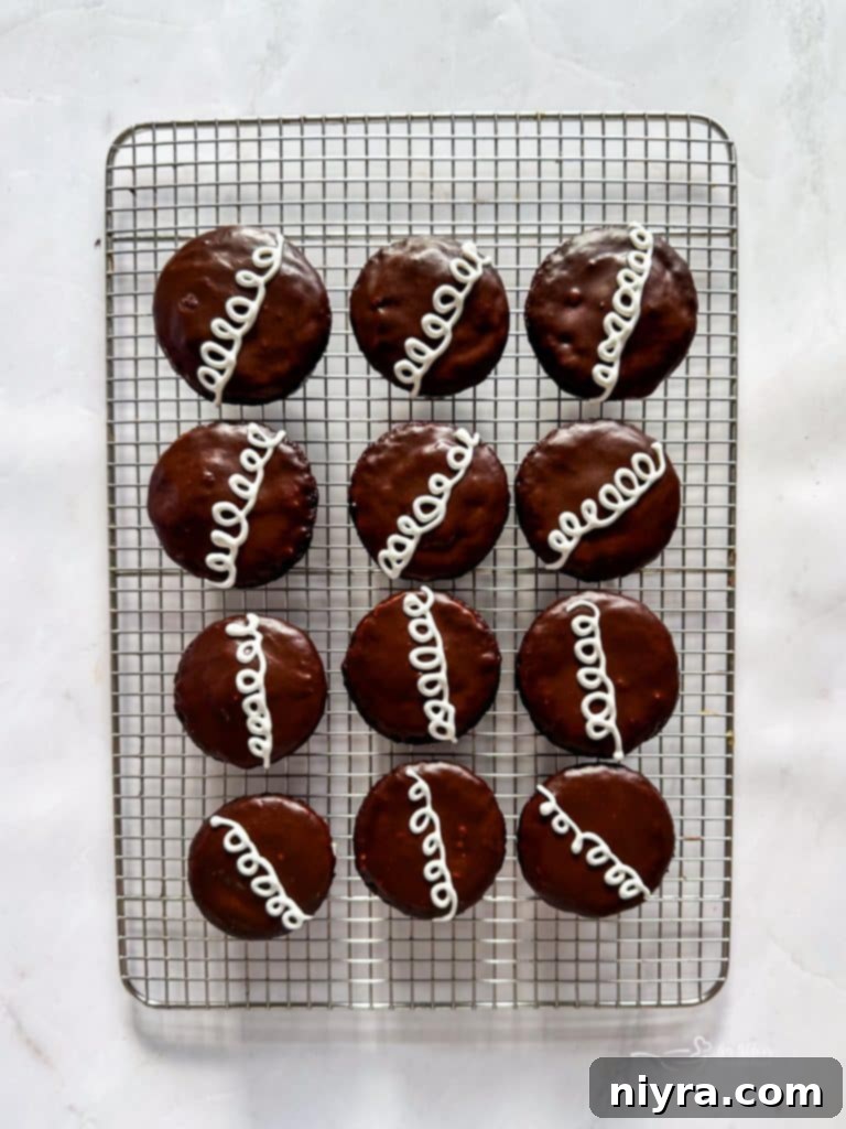 Homemade Hostess-Style Cupcakes 13 Homemade Hostess Cupcakes with Ganache