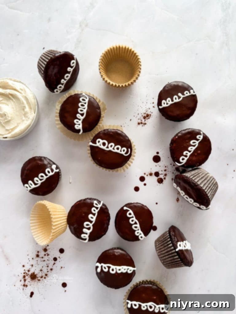 Homemade Hostess-Style Cupcakes 3 Assembling Homemade Hostess Cupcakes